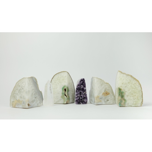 259 - CRYSTAL COLLECTION. (6). of various descriptions, 12cm H at largest approx. (6).