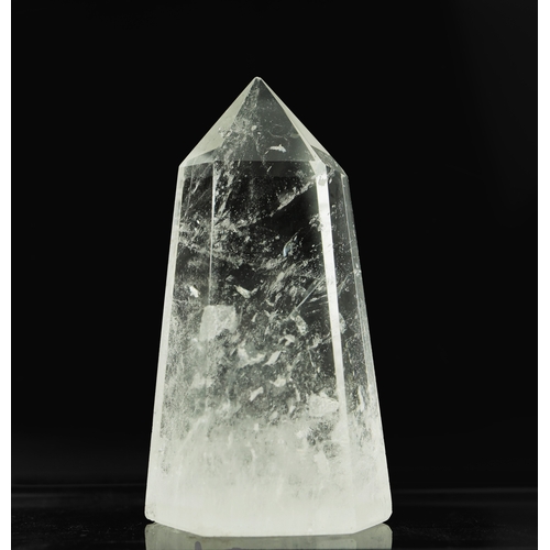 259 - CRYSTAL COLLECTION. (6). of various descriptions, 12cm H at largest approx. (6).