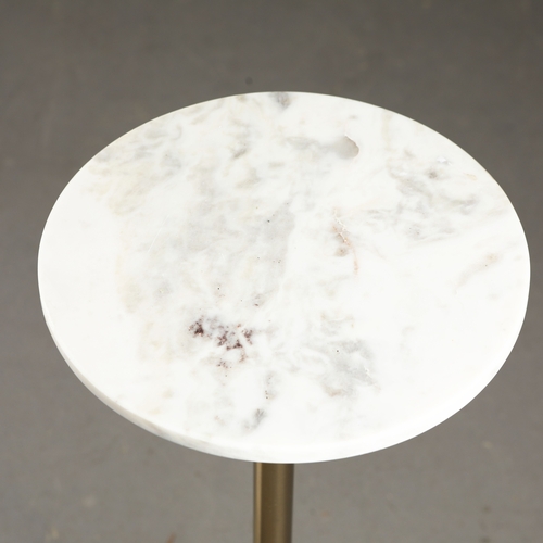 265 - MARTINI TABLES, A PAIR. 61cm H each approx. (2).