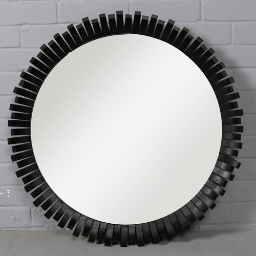 273 - CIRCULAR WALL MIRROR. 75cm diam. approx.