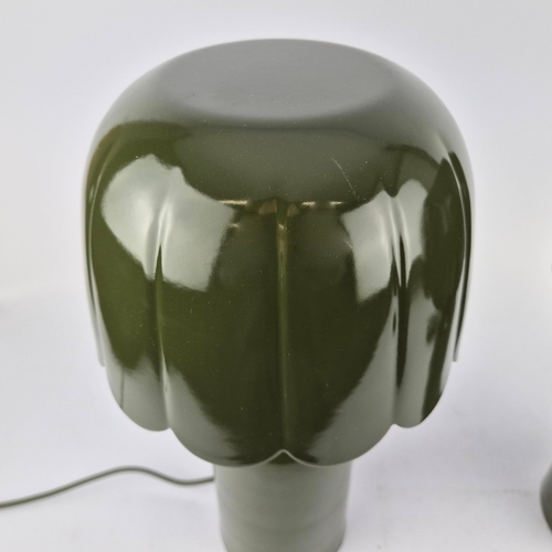 276 - 1970S ITALIAN STYLE TABLE LAMPS, A PAIR. 41cm H each approx. (2).