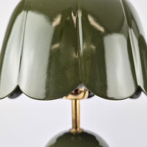 276 - 1970S ITALIAN STYLE TABLE LAMPS, A PAIR. 41cm H each approx. (2).