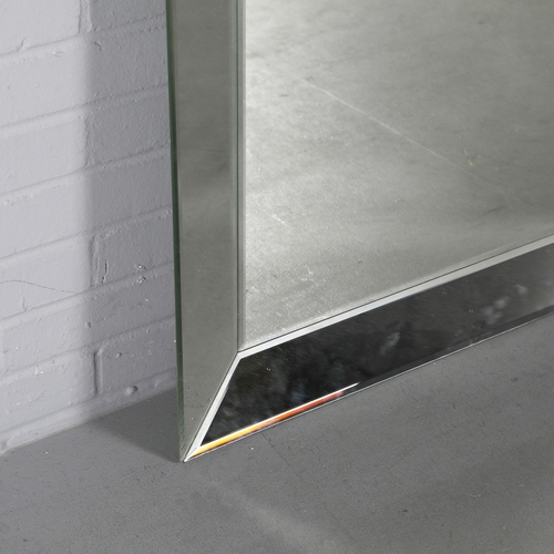292 - CONTEMPORARY VENETIAN STYLE WALL MIRROR. 117cm x 86.5cm approx.
