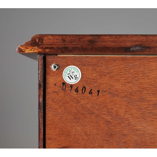 295 - WALLIS & GAMBIER CHEST OF DRAWERS. 88cm x 45cm x 120cm approx.
