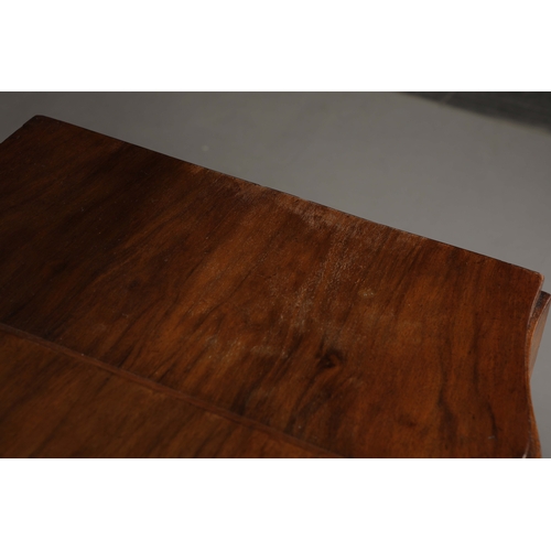 297 - 1930S FRENCH COCKTAIL CABINET. bur wood, various compartments, 90cm x 41.5cm x 89cm at smallest appr... 