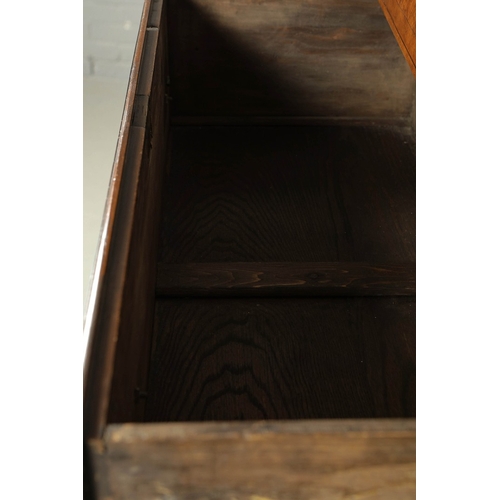 459 - QUEEN ANNE STYLE WALNUT TALLBOY. early 20th century with six crossbanded drawers, 134cm H x 82cm W x... 