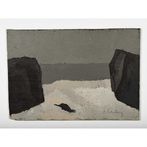 16 - ERIC CEDERBERG FROM THE LAND TO THE SEA oil on board, framedsold as seen
