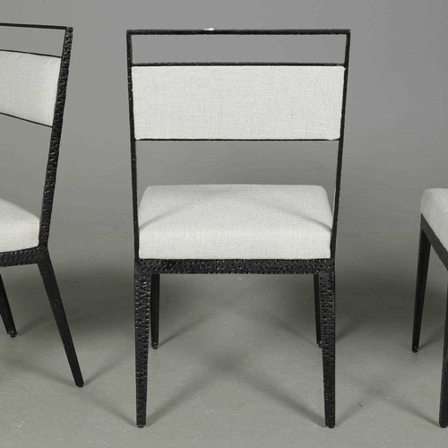464 - ARTERIORS PORTMORE DINING CHAIRS (3). approx. 89cm H x 48cm W.sold as seen.... 