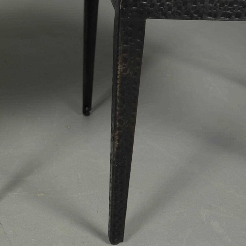 464 - ARTERIORS PORTMORE DINING CHAIRS (3). approx. 89cm H x 48cm W.sold as seen.... 