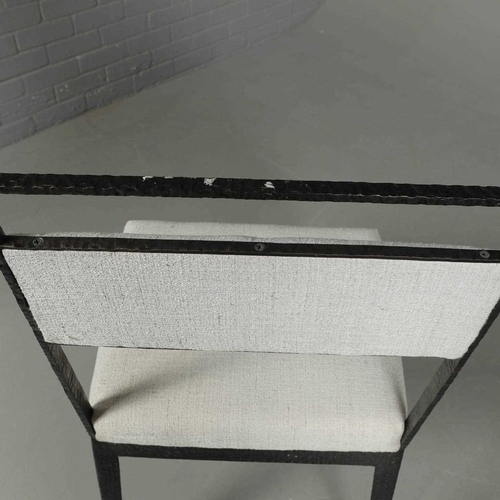464 - ARTERIORS PORTMORE DINING CHAIRS (3). approx. 89cm H x 48cm W.sold as seen.... 
