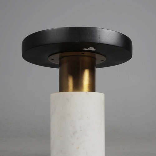 465 - ARTERIORS LINDBERG ACCENT TABLES, A PAIR (2) 45.5cm H x 76cm diam. approx.sold as seen... 