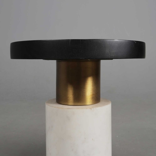 465 - ARTERIORS LINDBERG ACCENT TABLES, A PAIR (2) 45.5cm H x 76cm diam. approx.sold as seen... 