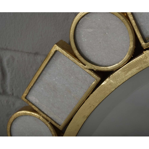 473 - ARTERIORS FONTAINE MIRROR 75cm diam. approx.sold as seen