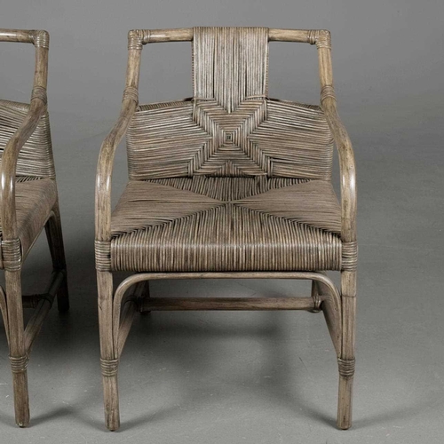 476 - ARTERIORS NEWTON DINING CHAIR, A PAIR. approx. 84cm H x 58cm W.sold as seen.... 