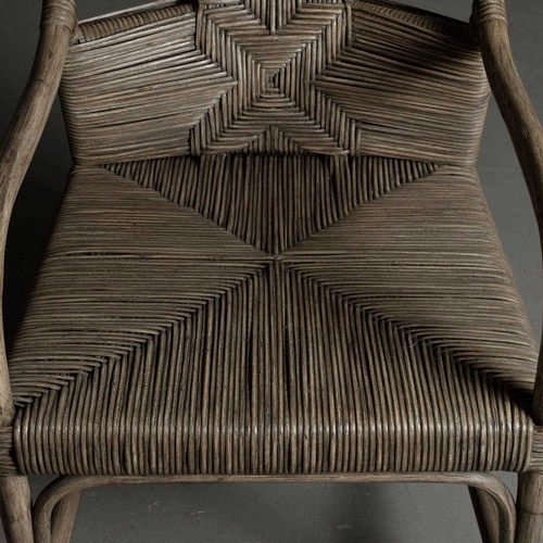 476 - ARTERIORS NEWTON DINING CHAIR, A PAIR. approx. 84cm H x 58cm W.sold as seen.... 