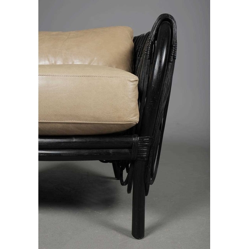 488 - ARTERIORS STRATA LOUNGE CHAIR. approx. 86cm W x 76cm H.sold as seen.