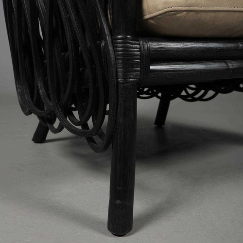 488 - ARTERIORS STRATA LOUNGE CHAIR. approx. 86cm W x 76cm H.sold as seen.