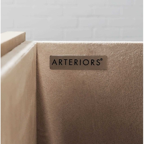 497 - ARTERIORS FITZ SIDE TABLE. approx. 69cm W x 61cm H x 56cm D.sold as seen.