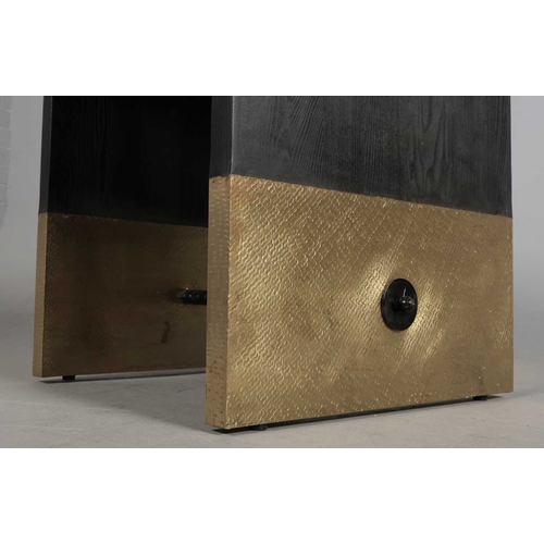 505 - ARTERIORS LYLE END TABLE 58.5cm x 51cm x 49.5cm approx.sold as seen