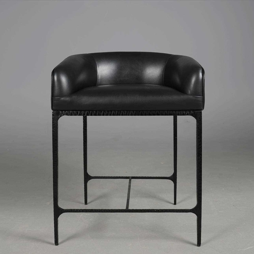 506 - ARTERIORS OSBOURNE COUNTER STOOL. approx. 85cm H x 62cm W.sold as seen.