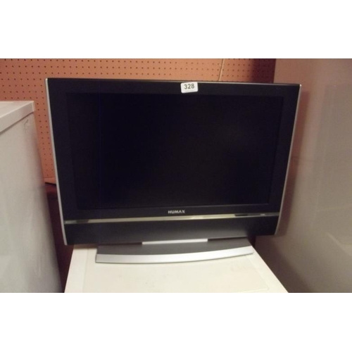 328 - Humax LCD flat screen 22 in. television.