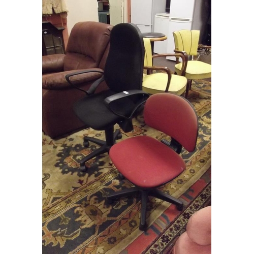 357 - Office chair, and one other. (2)