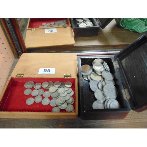 95 - Collection of British pre-decimal coins.