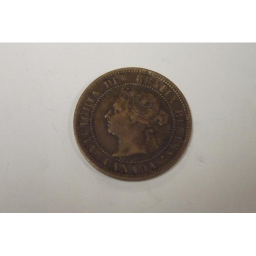 109 - Canadian one Cent 1888.