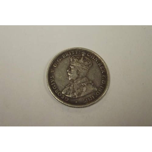 111 - George V Australian silver Shilling 1917.