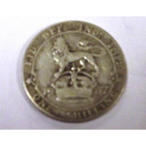 116 - Edward VII silver Shilling 1907.