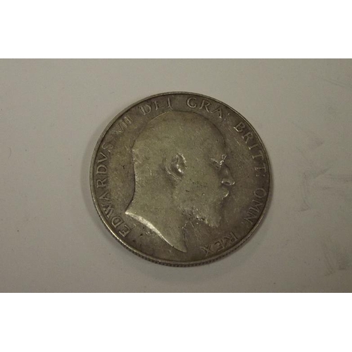 121 - Edward VII silver Half-Crown 1910.