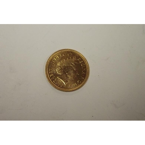 142 - Gold Half-Sovereign, 2000, (EF).