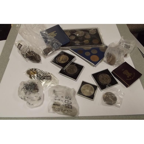 24 - Collection of commemorative British coins.