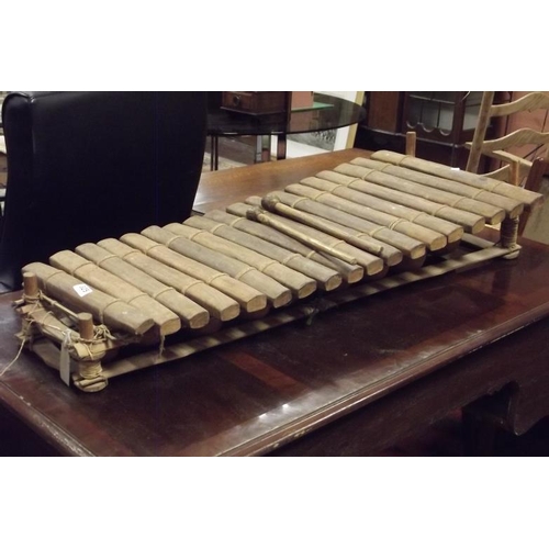 325 - A primitive xylophone.