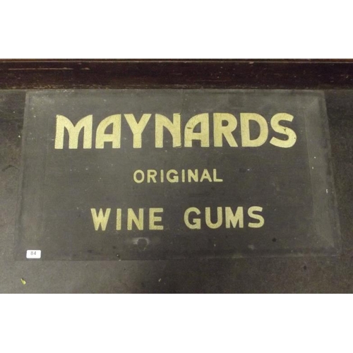 84 - Rubber floor mat, Maynard's Original Wine Gums.