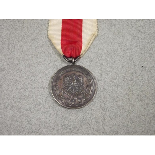 183 - Polish silver War Medal.