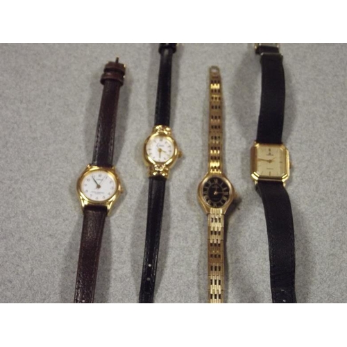 30 - Various ladies wristwatches.