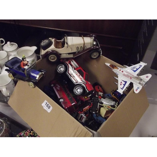 168 - Collectable scale model vehicles.