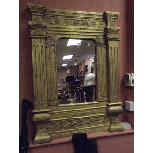 325 - Antique style wall mirror, 43 in. x 32 in.