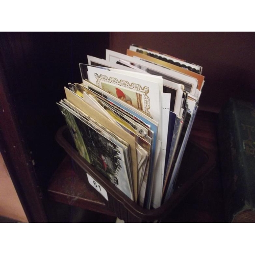 61 - Collection of postcards.