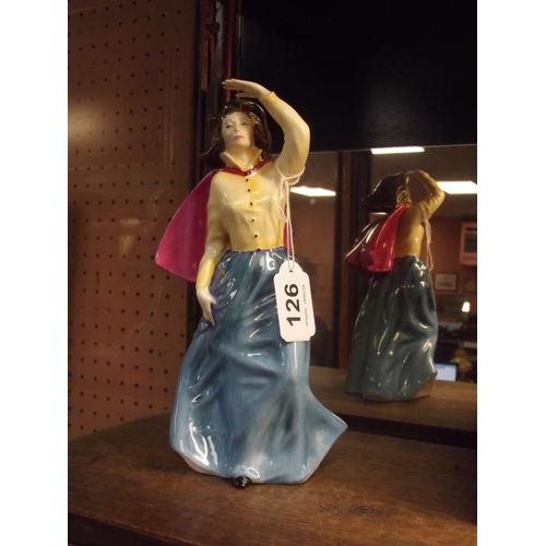 126 - Royal Doulton figure, Grace Darling, HN 3089, no. 98 of 3,500.