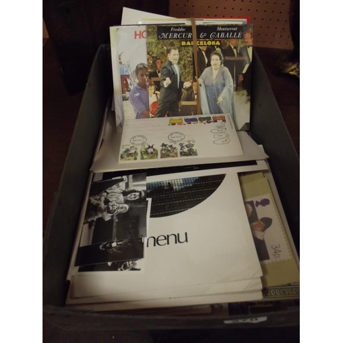 270 - Box of ephemera.