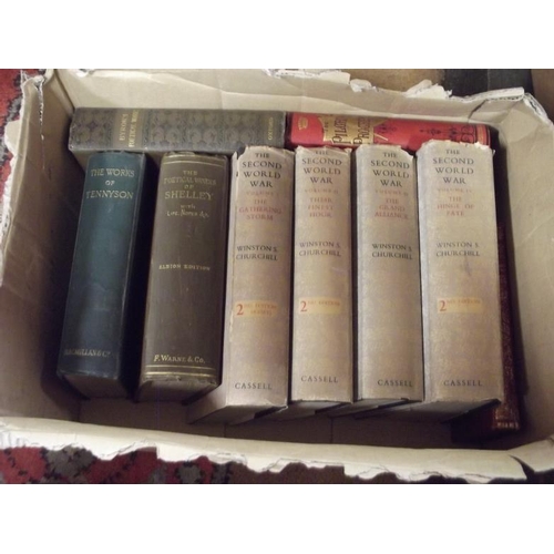 207 - Winston S. Churchill, four volumes, The Second World War, etc.