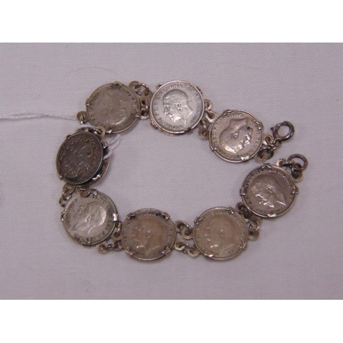 Threepenny bit sale bracelet