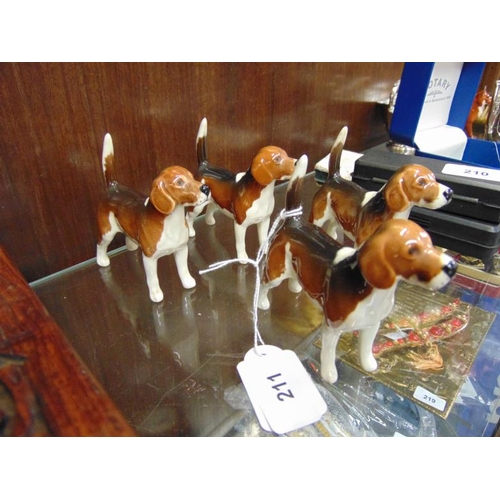 211 - Four Beswick 