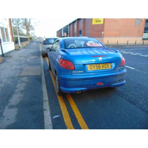 200 - Peugeot 206 two door coupe cabriolet 2006 , 90,073 miles.