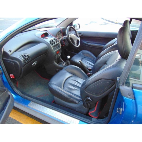 200 - Peugeot 206 two door coupe cabriolet 2006 , 90,073 miles.