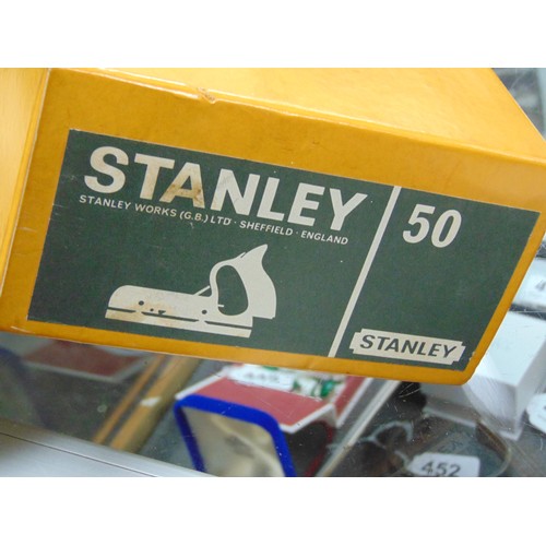 62 - Stanley No. 50 combination plane.