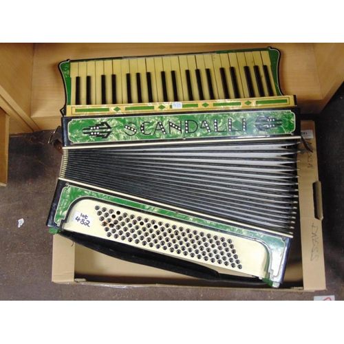 482 - Scandalli Italian piano accordion.