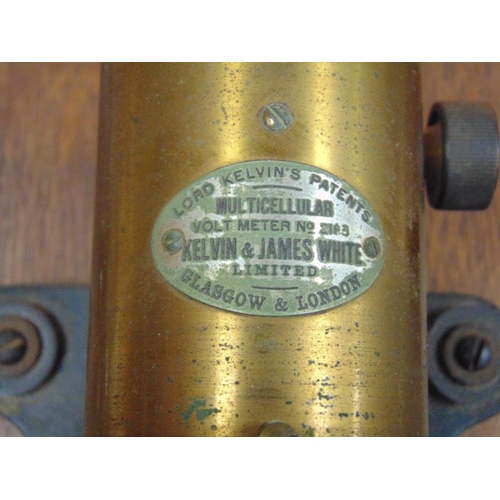 95 - Vintage Lord Kelvin's Patent Multicellular volt meter.